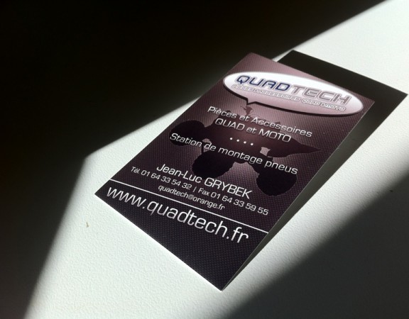 Cartes de visite Quadtech