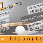 Cartes de visite HL Sport's