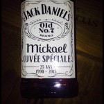 bouteille jack daniel's personnalisée