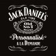 Jack Daniel's personnalisÃ©