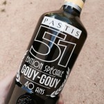 Cadeau bouteille pastis décorée